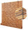 Store en Bambou Exterieur Rétro, Stores à Rouleau en Bambou Naturel, Stores Romains, 70% De Volets De Fenêtre avec Ascenseur, Anti-UV, Intimité 50x100 60x180 100x250 130x120 150x200 160x300cm