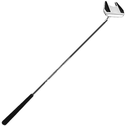 Putter de palos de golf para hombres, palos de golf Putter - Putter de acero inoxidable, palos de golf para principiantes para hombres, putter de pie, diseño de superficie acanalada, líneas de visión