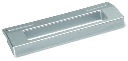 BSSTORE Tirador para frigorífico gris universal distancia entre ejes 113 mm – 166 mm