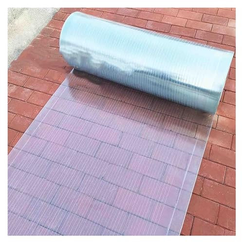 Panneau en fibre de verre résistant aux chocs en polycarbonate pour abris de jardin et abris auto, taille personnalisable (1,2 x 20 m)
