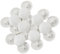 JIHUOO Lot de 200 cache-vis en plastique blanc de 17 mm, caches de vis autotaraudeuses étanches, caches décoratifs à tête de vis anti-poussière