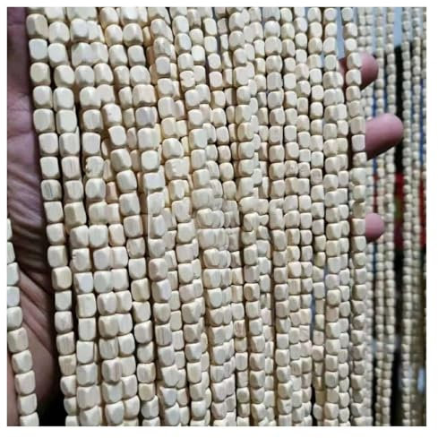 SFQEVHRZ Rideaux en Perles de Bambou en Bois， Rideau de Perles en Bois, Rideau de Porte Suspendu en Perles de Bambou, décoration intérieure, séparateur de pièce à Pampilles(100 Strands 100 * 220Cm)