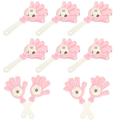 TOYANDONA 10st Glockenklöppel Kleine Glocken Armbänder Glocken Für Das Handwerk Sport-handklatsche Reize Mini-handklöppel Handgeformter Klöppel Profi Planke Perlen Türklingel Band Plastik