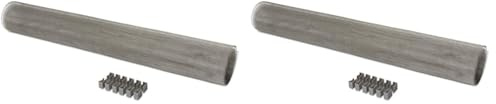 Windhager Lichtschachtabdeckung Kellerschachtabdeckung Abdeckgitter, Edelstahl, 60 x 135 cm (Packung mit 2)