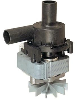 LUTH Premium Profi Parts Pompa di scarico compatibile con Miele con testa pompa per lavatrice lavastoviglie