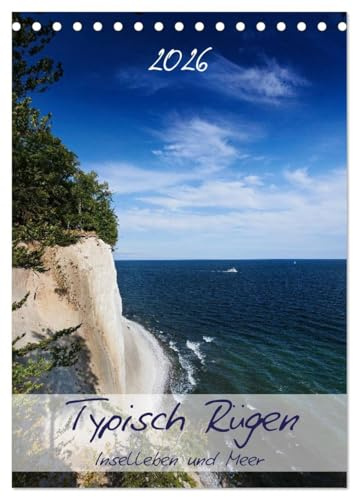 Typisch Rügen/Planer (Tischkalender 2026 DIN A5 hoch), CALVENDO Monatskalender: Inselleben und Meer (CALVENDO Natur)