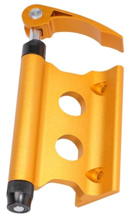 BELLIFFY Bike Front Wheel Holder Alloy Fork Mount Quick Release Skewer Heavy Duty Bike Block for Outdoor Travel Storage and Transportation Compatible with Truck Toolbox and Custom Racks