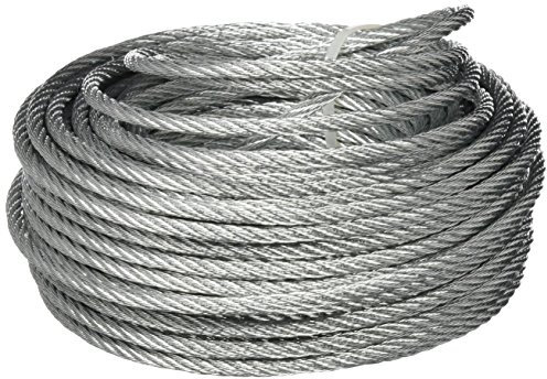 BriTools M86128G Cable acero galvanizado, 5 mm, Set de 25 Piezas