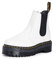 Dr. Martens Chelsea Boot, Anfibi Unisex-Adulto, White Smooth, 37 EU