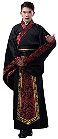 Black Sugar Kimono Japonais Traditionnel Homme Déguisement Cosplay S-XXXL Tunique Longue (S)