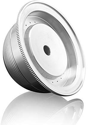 Stainless Steel Metal Coffee Capsule Compatible for Vertuo Coffee Pods Nespresso Vertuoline Reusable Pods Holder Vertuolline GCA1,ENV135S,ENV135B,ENV135T,ENV135R (Big Cup Size)