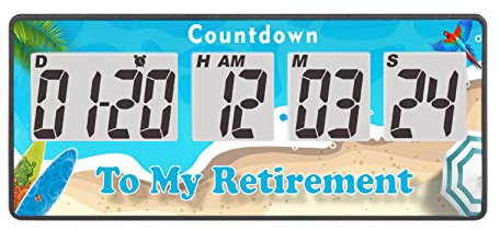 Runleader Digital 9999 Days Events Timer, Countdown- und Countdown-Verfolgung, Anzeige der Hintergrundbeleuchtung, Herunterfahren des Benutzers für die Hochzeit im Ruhestand X’MAS Lab Sport Cooking