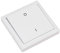 McPower Comfort Funk-Wandtaster 1-Kanal | Aufputz, 433,92 MHz, 70 m Reichweite, inkl. Batterie | Kompatibel mit Comfort-Empfängern, LED-Anzeige