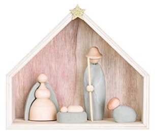 Beton Krippe mit Creche (5 Stück)