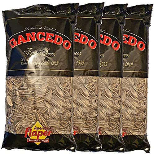 2 kg. Pipas - Graines de Tournesol Géantes Grillées et Salées, une collation très espagnole - Pipas Tostadas y Saladas (2x1Kg.)