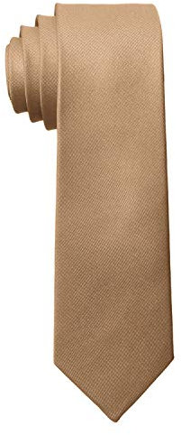 MASADA Herren-Krawatte von Hand gefertigt & sorgfältig verarbeitet 6 cm breit Sandbraun