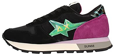 Sun 68 STARGIRL SATIN Sneaker Nero da Donna Z41206-11