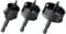 Thin-wall Bi-metal Hole Saw Kit, Sheet Metal Hole Saw Set, 3 piece 7/8,1-1/8,1-3/8 Inch Electric Tool Hole Saw Set With 1/4 Quick Change Hex Shank & Pilot Drill Bit For Impact Driver