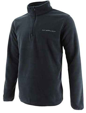 Caterpillar Microfleece Quarter Zip Eclipse
