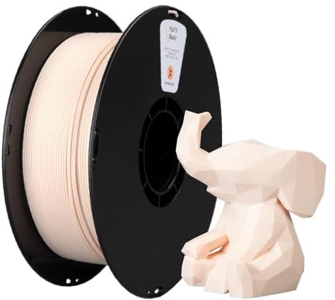 kexcelled PLA Hautfarbe Filament 1,75mm Zähigkeit Erhöhen Hochpräzises Lebendige Farben 1kg Spule 3D Druck Material für FDM-Drucker Modellbau