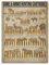 Game Ammo Jagd Wissen Poster Metall Blechschild Kunst Wandschild Dekor Vintage Retro Schild Eisen Malerei Aluminiumschild für Wohnkultur Bar Shop Männer Höhle Outdoor Garage Indoor 40,6 x 30,5 cm