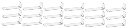Beaupretty 18 Stück Stirnband-Ausstellungsständer Schminktisch-Aufbewahrungs-Organizer Transparenter Ständer Halsketten-Organizer-Ständer Haarreifen Stirnband-Aufbewahrungsständer