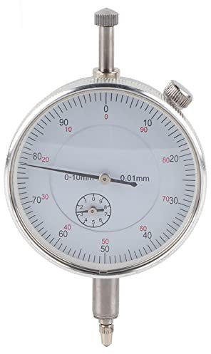 Gavigain Digitale Messuhr 0,01mm Digitaler Taster Messuhren 0-10mm,Elektronische Messuhr mit großem LCD Display für Industrielabor 3D Drucker