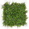 Hansmeier Mur végétal fougère | Jardin vertical | 50 x 50 cm | Montage rapide et extensible | Brise-vue | Panneaux muraux | Plante artificielle
