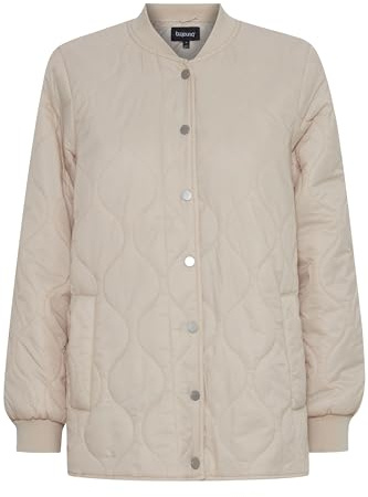 b.young BYBERTA JACKET 3 Damen Steppjacke Jacke glattes Futter 100% Nylon regular fit, Größe:38, Farbe:Cement (140708)