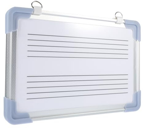 NUOBESTY Whiteboard zum Üben von Tastaturen Whiteboard Trocken Abwischbares Lern- Notentafel Tragbar, Doppelseitig, Musik- für Kinder, Studenten, Musiker