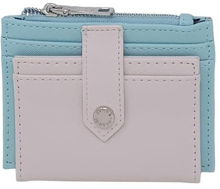 Steve Madden Hayden Geldbörse, Mint/Off-White Saffiano, Einheitsgröße, Hayden