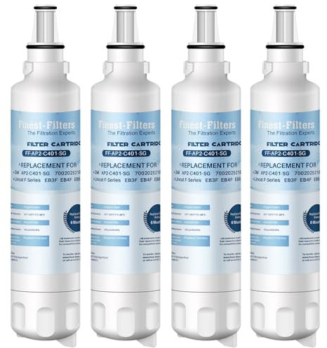 Cartuccia filtro dell'acqua compatibile con FC-02 per Lincat AP2-C401-SG Filtro EB3F EB4F EB6F F-Series Filtro di ricambio automatico per caldaie d'acqua (confezione da 4)
