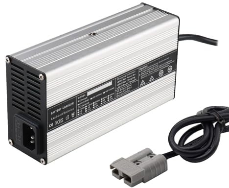 Lzyjck Chargeur de Batteries au Plomb 36V 5A Chargeur de Batterie de voiturette de Golf Chargeur de Batterie de Chariot élévateur pour Chariot élévateur, Chariot de Golf, etc.,11#