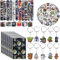 Pianocean 84PCS Kindergeburtstag Gastgeschenke mit Slap Armband, Schlüsselanhänger, Aufkleber und Geschenktüte, Nützliche Mitgebsel Kindergeburtstag, Kinder Party Kleine Geschenke Give Aways Jungen