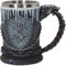 Personalise Engraved Style Mug Horn Games Beers of Mug Thrones,Stainless Steel Resin 3D Coffee Beer Mug Drinkware Cup (2.Winter Is Coming Handle Cup)