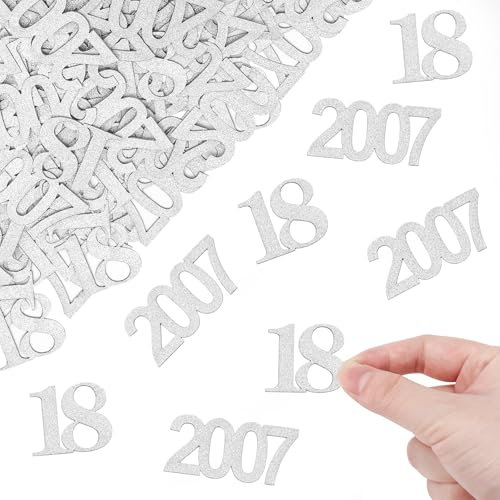 ALEGRE Konfetti Geburtstag großes Silber (18. Jahrestag 2007)