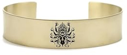 Graviertes Kali-Armband - Individuelles Kali-Armband - Spirituelles Armband - Hindu-Schmuck - Heritage-Armband - Unisex-Armband
