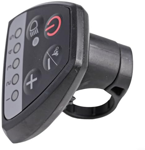 CNANRNANC Elektrisches Display für Bafang Elektrofahrrad, Display Controller LED Wasserdicht UART Kompatibel BBS02 BBS01 M620 M400 Mittelmotor