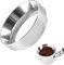 51mm Dosing Funnel for Coffee Portafilter - Magnetic Aluminium Coffee Dosing Ring for 51mm Portafilters, Coffee Machine Espresso Machines Accessories, Easy-Clean Coffee Tool for Barista, Home, Cafe