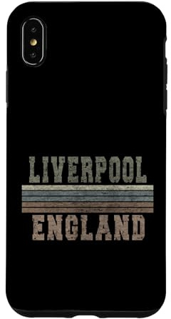 Retro Liverpool England Case for iPhone XS Max