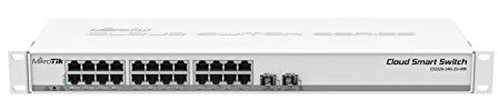 MikroTik Cloud Smart Switch 326-24G-2S+RM [24x Gigabit Ethernet, 2X SFP+]