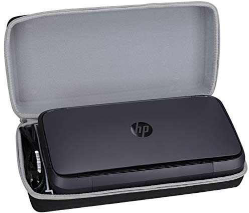 Aproca CZ992A Hartschalen-Schutzhülle für HP OfficeJet 250 All-in-One tragbarer Drucker, kabellos, mobiler Druck, Schwarz