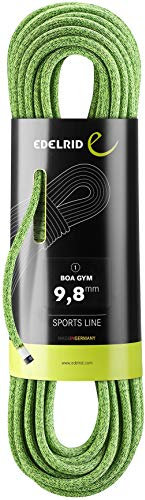 EDELRID Kletterseil Boa Gym 9,8mm Hallenseil, Länge:40 Meter, Farbe:oasis-138