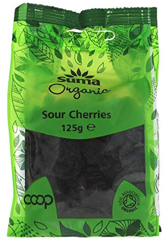 Suma Cherries Sour Organic 125g-6 Pack