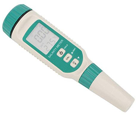 Salzgehalt Messgerät Salzgehaltsmesser Digitales Salzmessgerät für Salzgehalt und Refraktometer mit LCD Display