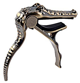 Milisten Guitar Capo Alligator Shape For Acoustic And Electric Guitars Ukulele Mandolin Banjo Classical Guitar