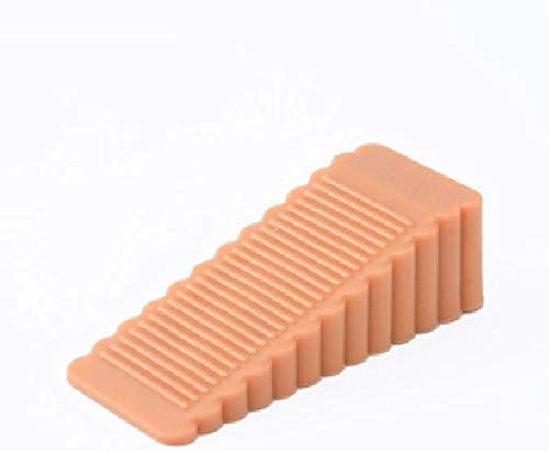 Maya Star 3 Pcs Mobile Rubber Door Stopper Wedge Door Non Slip Block Jam Catcher Strong Gripper Office Home - Earthy