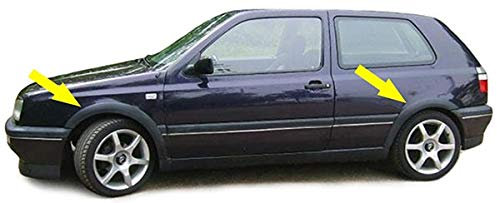 Radläufe Kotflügel Kunststoff Radlauf Verbreiterungen für VW Golf 3 91-97