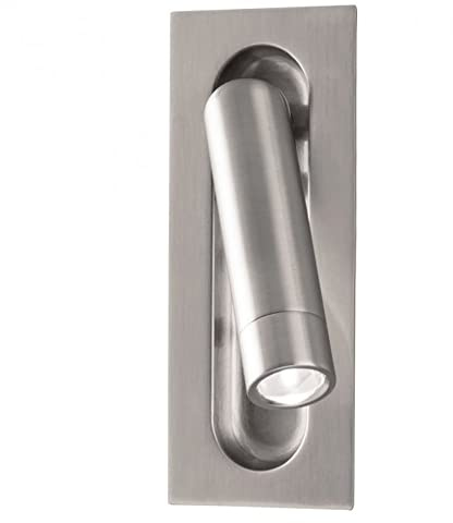 WAC Lighting dweLED, Scope LED Adjustable Wall Mounted Reading Light 3000K in Brushed Nickel