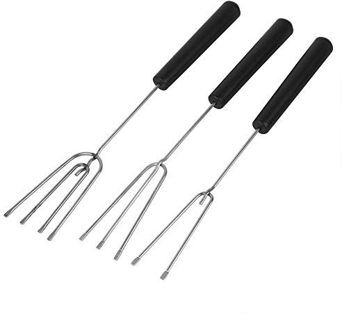 Fishlor Fourchette 10 pièces, Fourchette à tremper, Fourchette à Chocolat, Chocolat grillé pour Potager